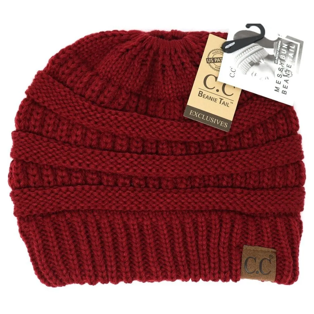Solid  Classic CC Beanie  Tail
