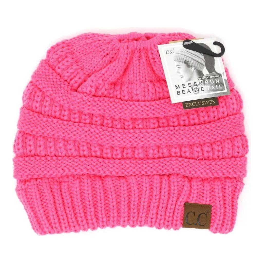 Solid  Classic CC Beanie  Tail