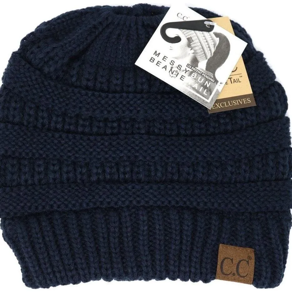 Solid  Classic CC Beanie  Tail