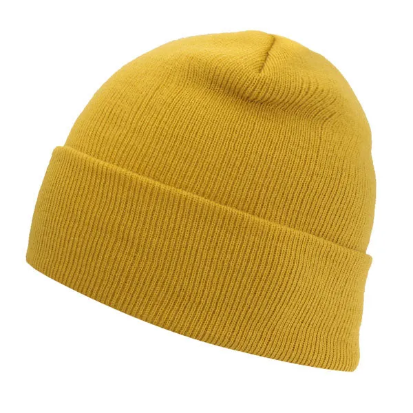 Solid Knitted Hat Winter Hats For Men