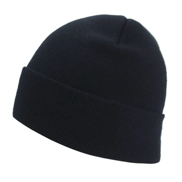 Solid Knitted Hat Winter Hats For Men