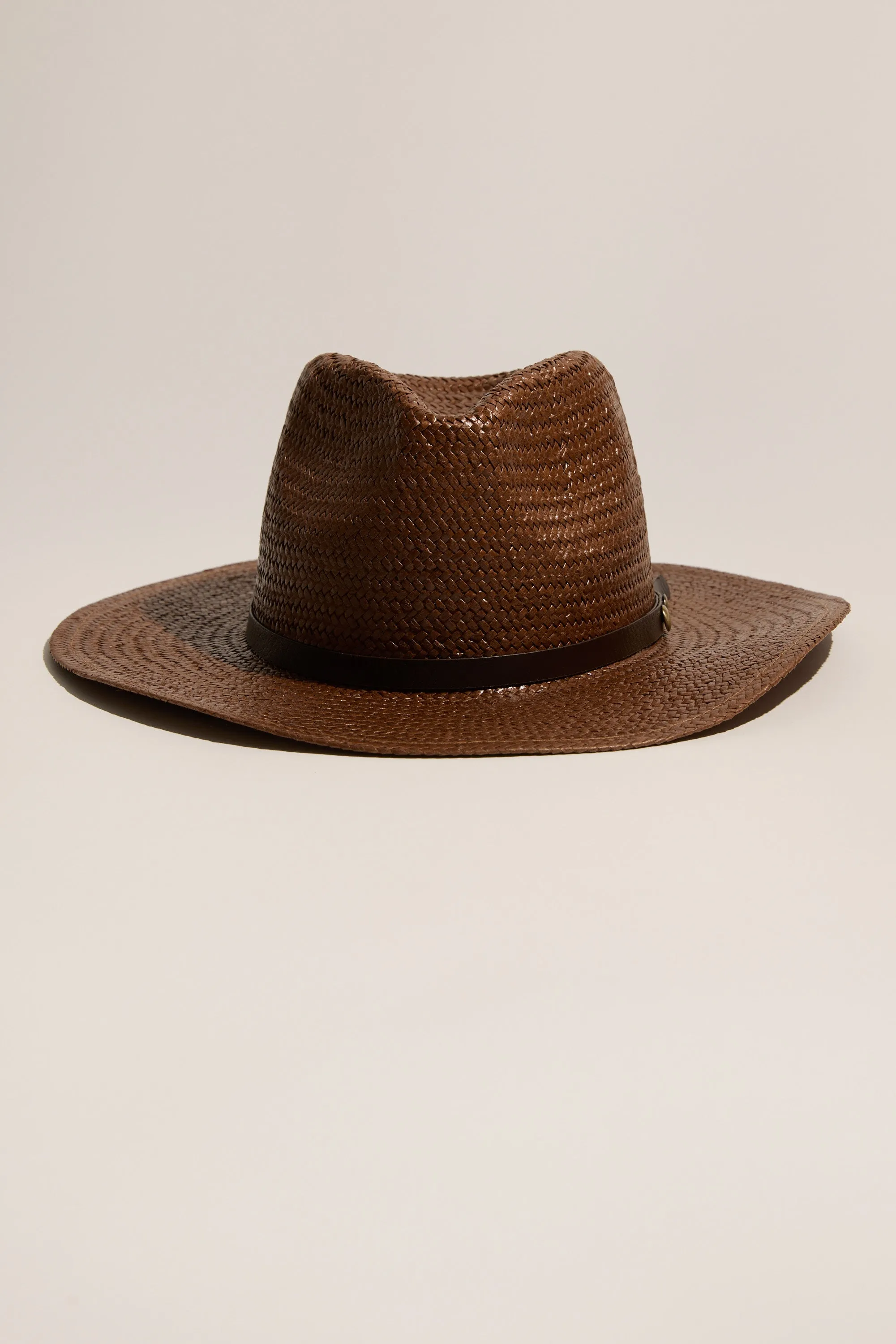 Stella Leather Trim Fedora