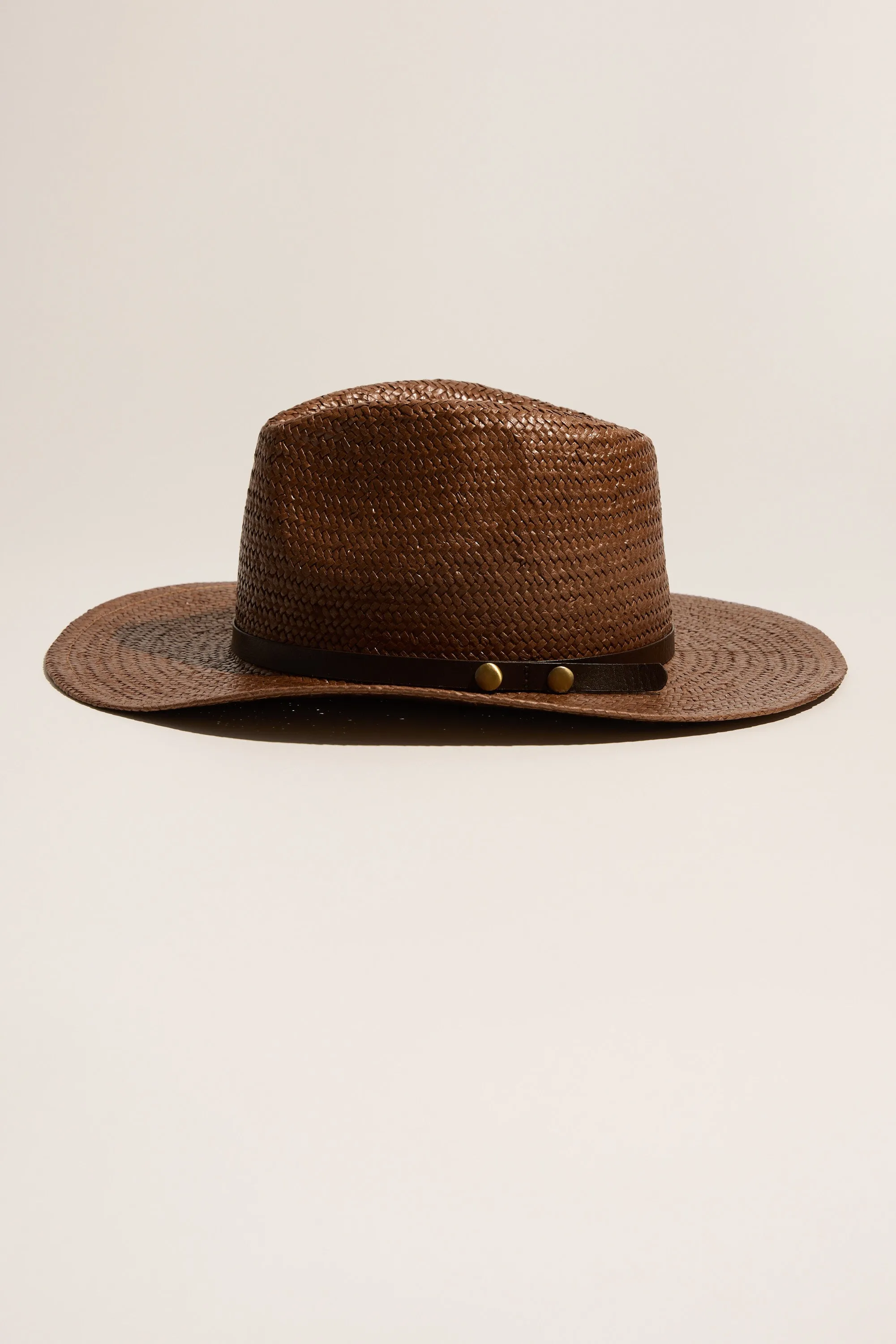Stella Leather Trim Fedora