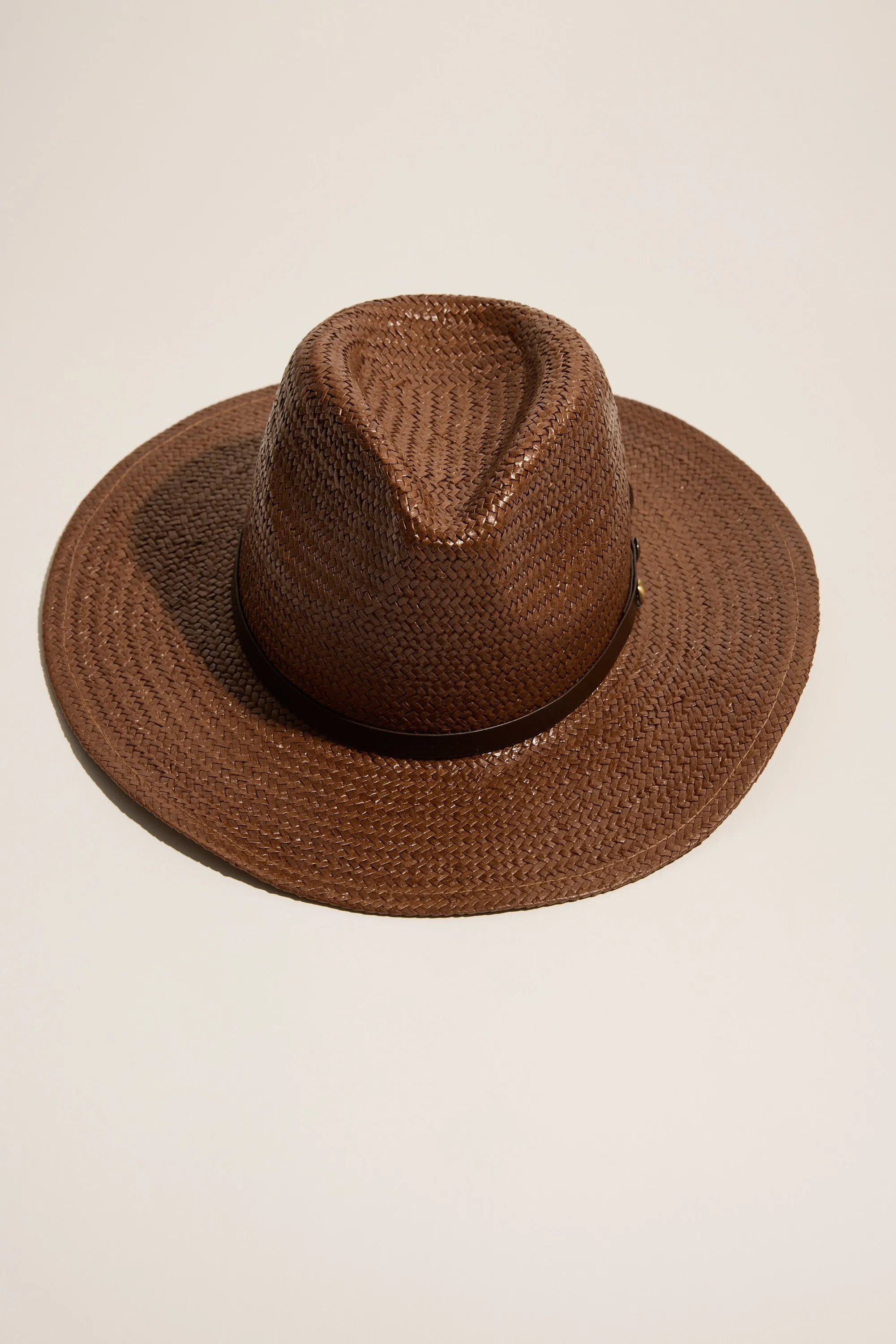Stella Leather Trim Fedora