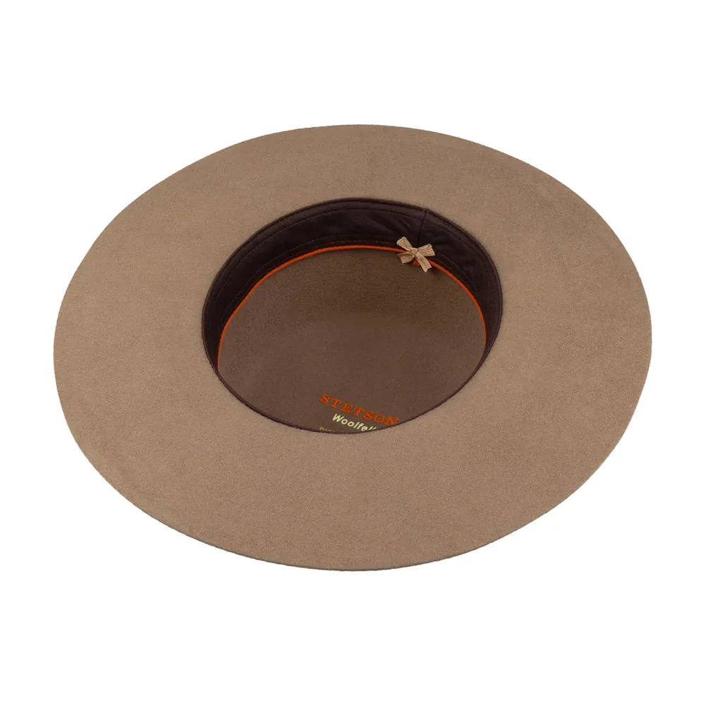 Stetson - Open Crown Wool Hat - Fedora - Beige
