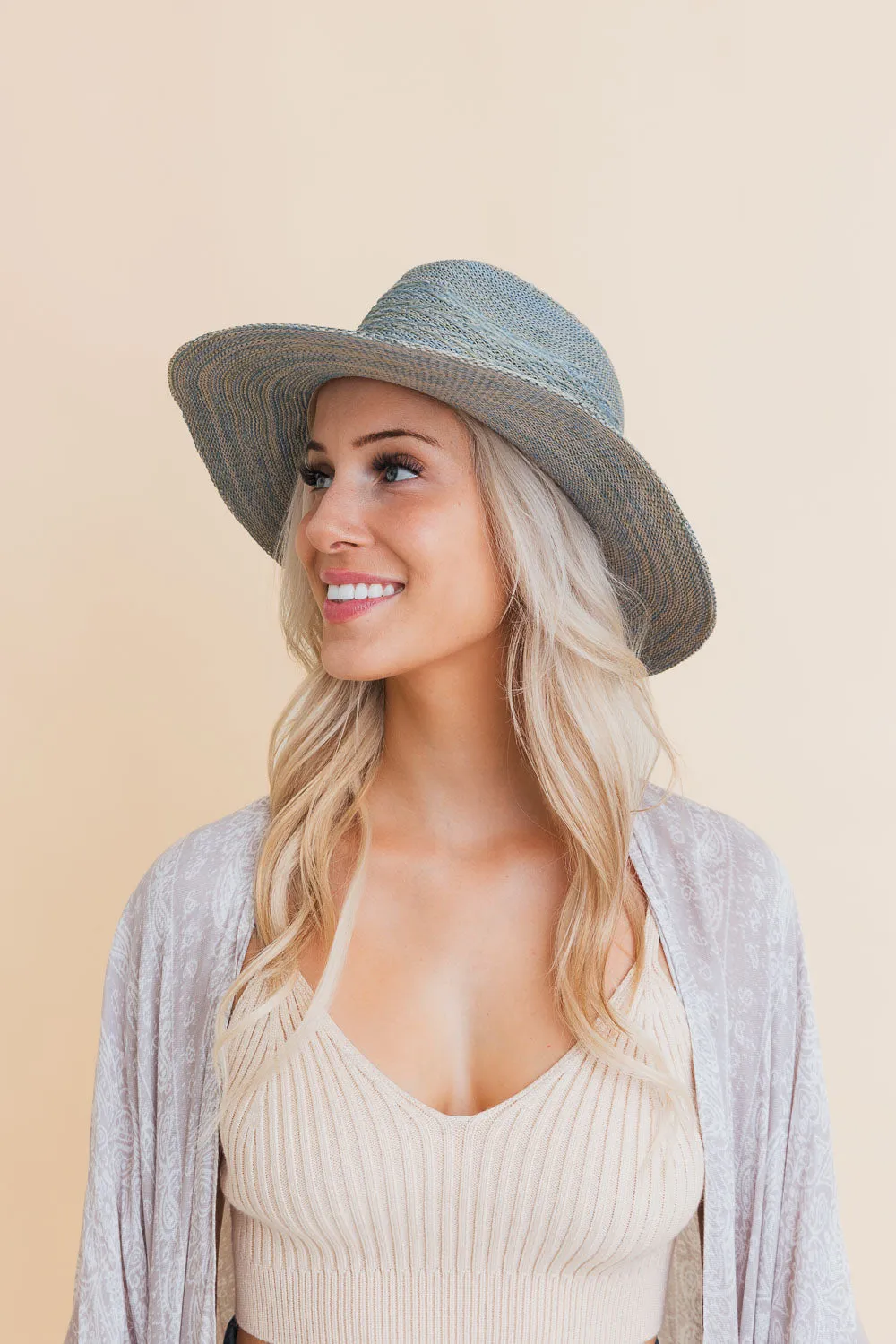 Straw Brimmed Hats.