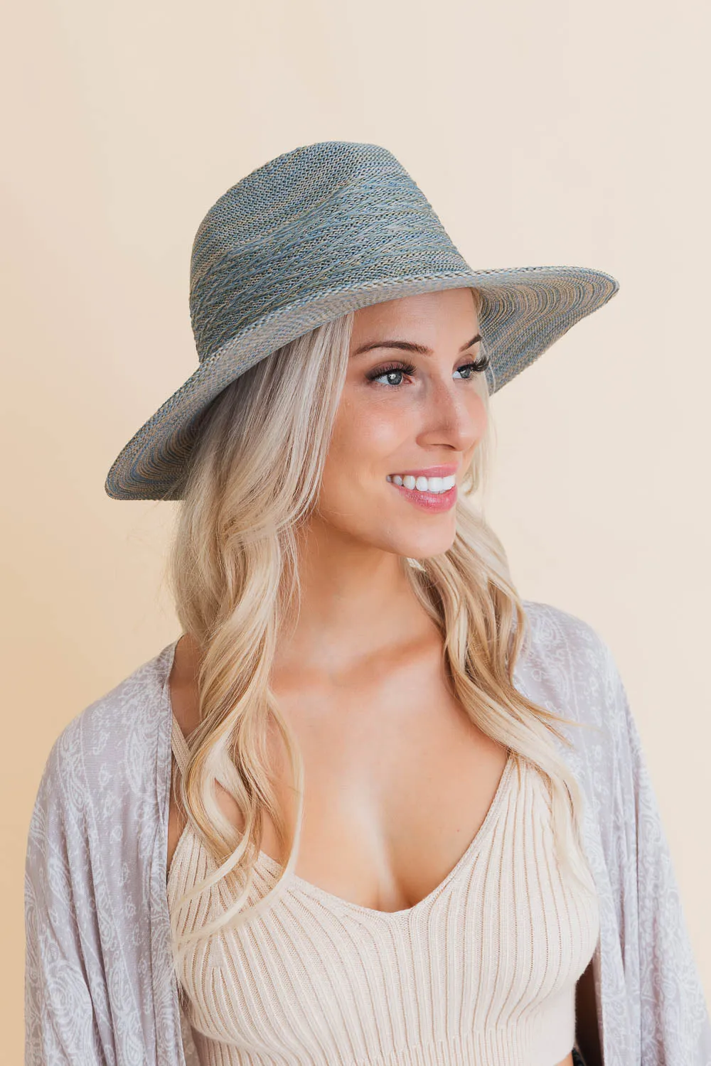 Straw Brimmed Hats.