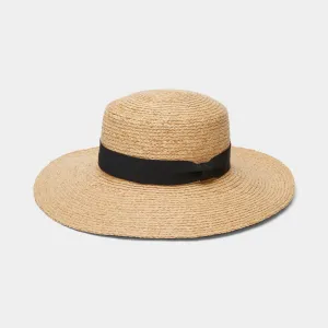 Straw Wide Brimmed Sun Hat