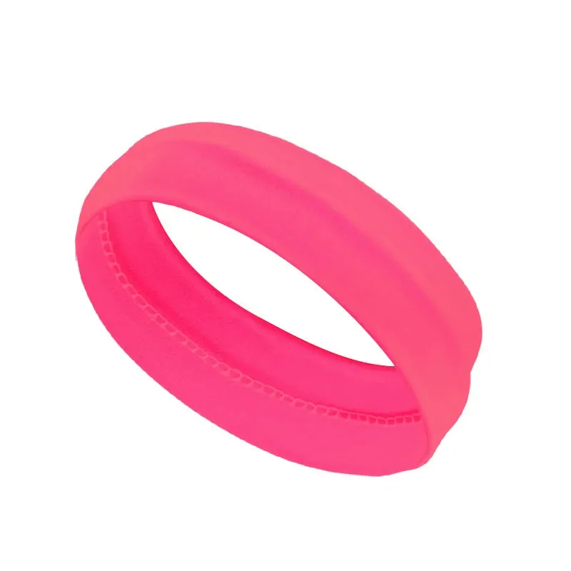 Summer Sports Headbands For Women Fitness Run Yoga Bandanas Solid Color Elastic Hair Bands Stretch Makeup Hair Accessories 2023