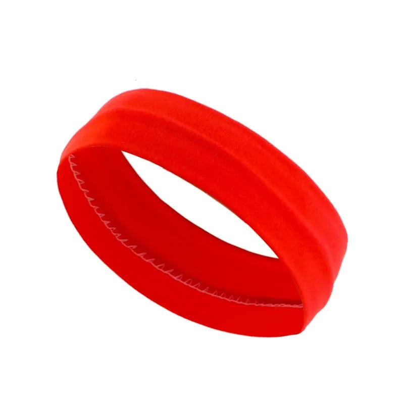 Summer Sports Headbands For Women Fitness Run Yoga Bandanas Solid Color Elastic Hair Bands Stretch Makeup Hair Accessories 2023