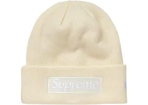 Supreme "Box Logo" Beanie Natural