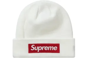 Supreme "Box Logo" Beanie White
