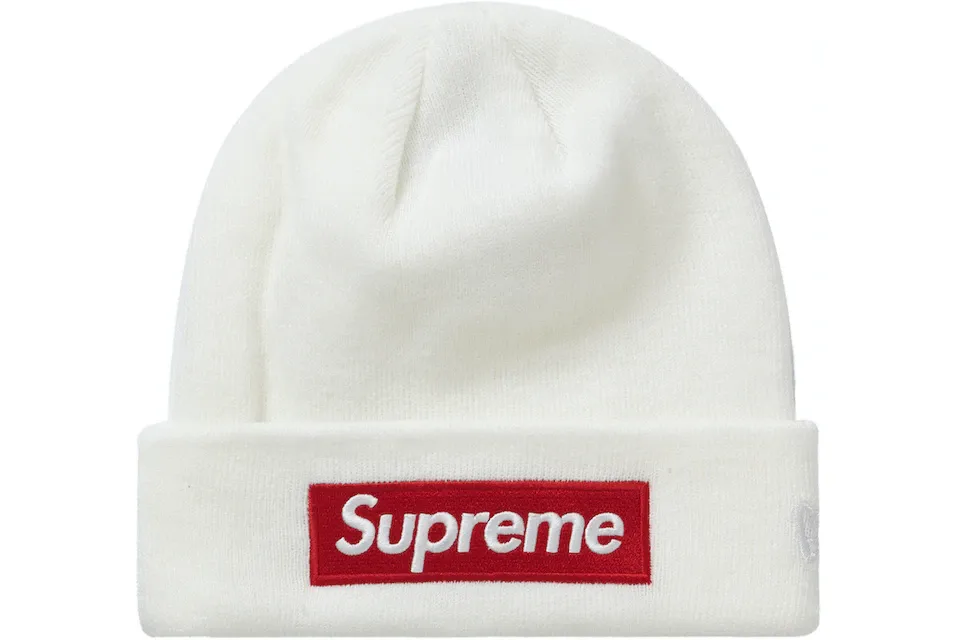 Supreme "Box Logo" Beanie White