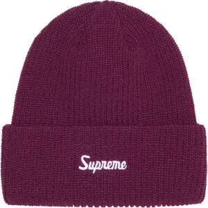 Supreme "Loose Gauge" Beanie Burgundy