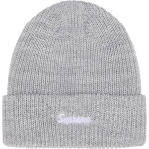 Supreme "Loose Gauge" Beanie Light Grey