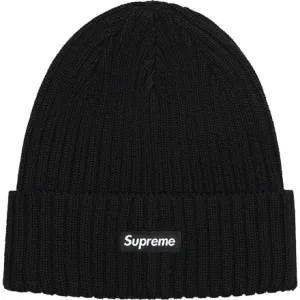 Supreme "Overdyed" Beanie Black