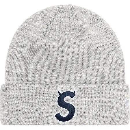Supreme "S Logo - FW22" Beanie Heather Grey