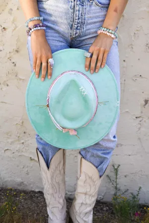 Teal Dreams Fedora