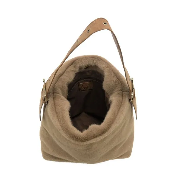 TERESA FAUX FUR HOBO