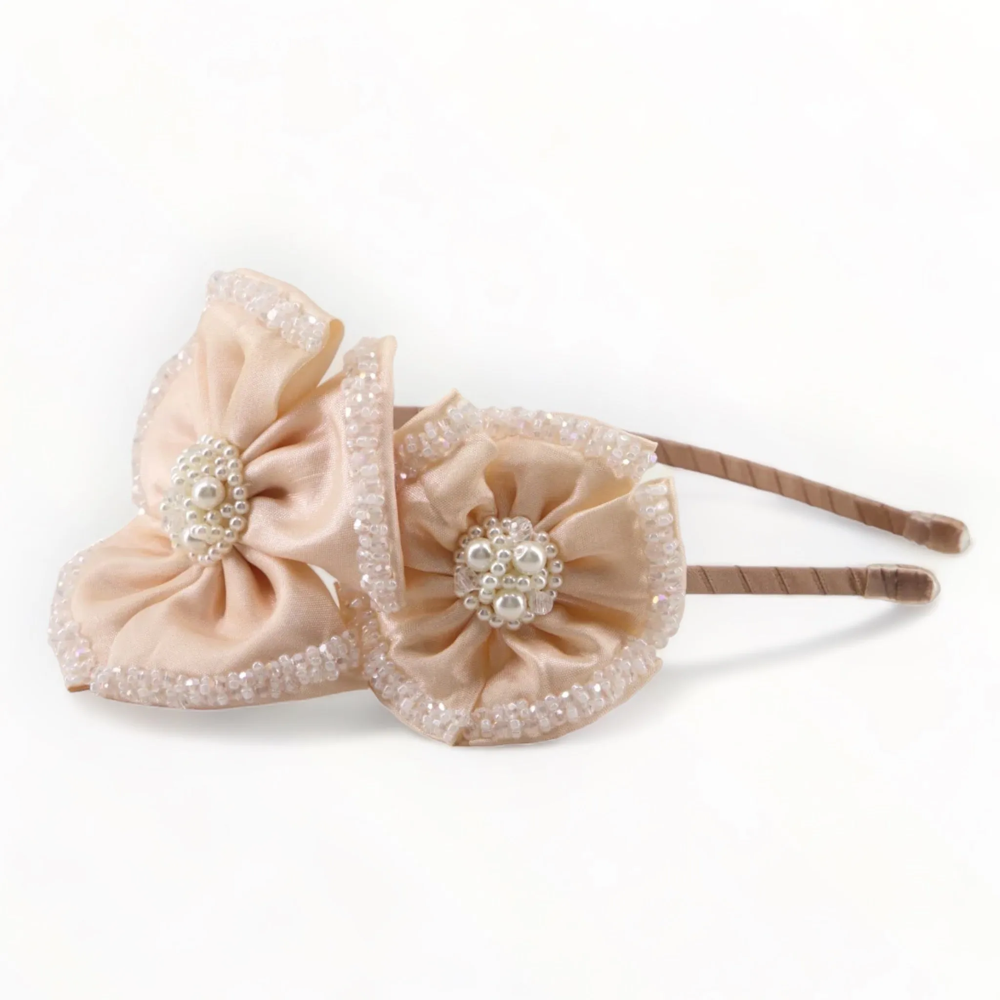 The Angelina Girls Flower Headband