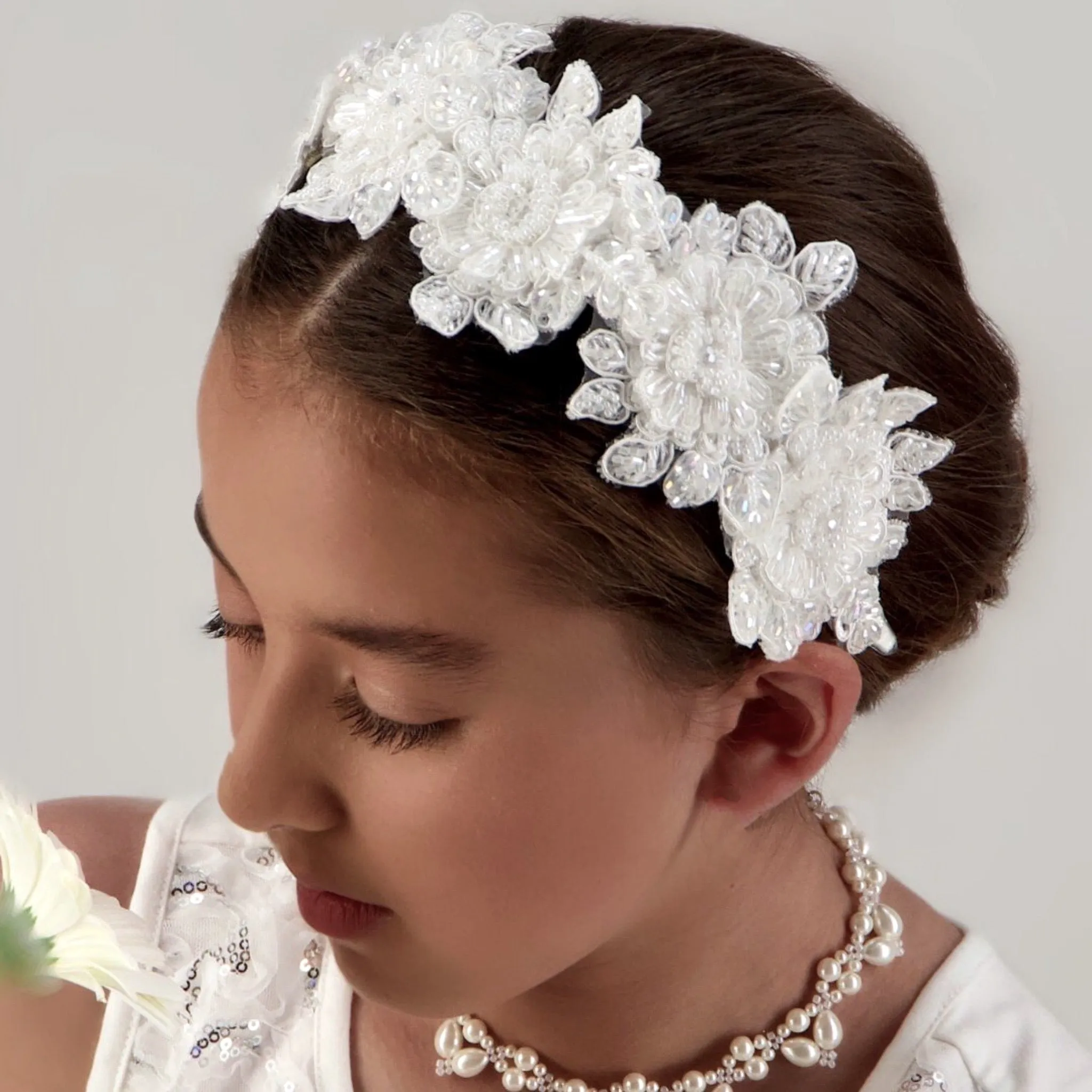 The Hadraniel Girls Black & Gold Headband