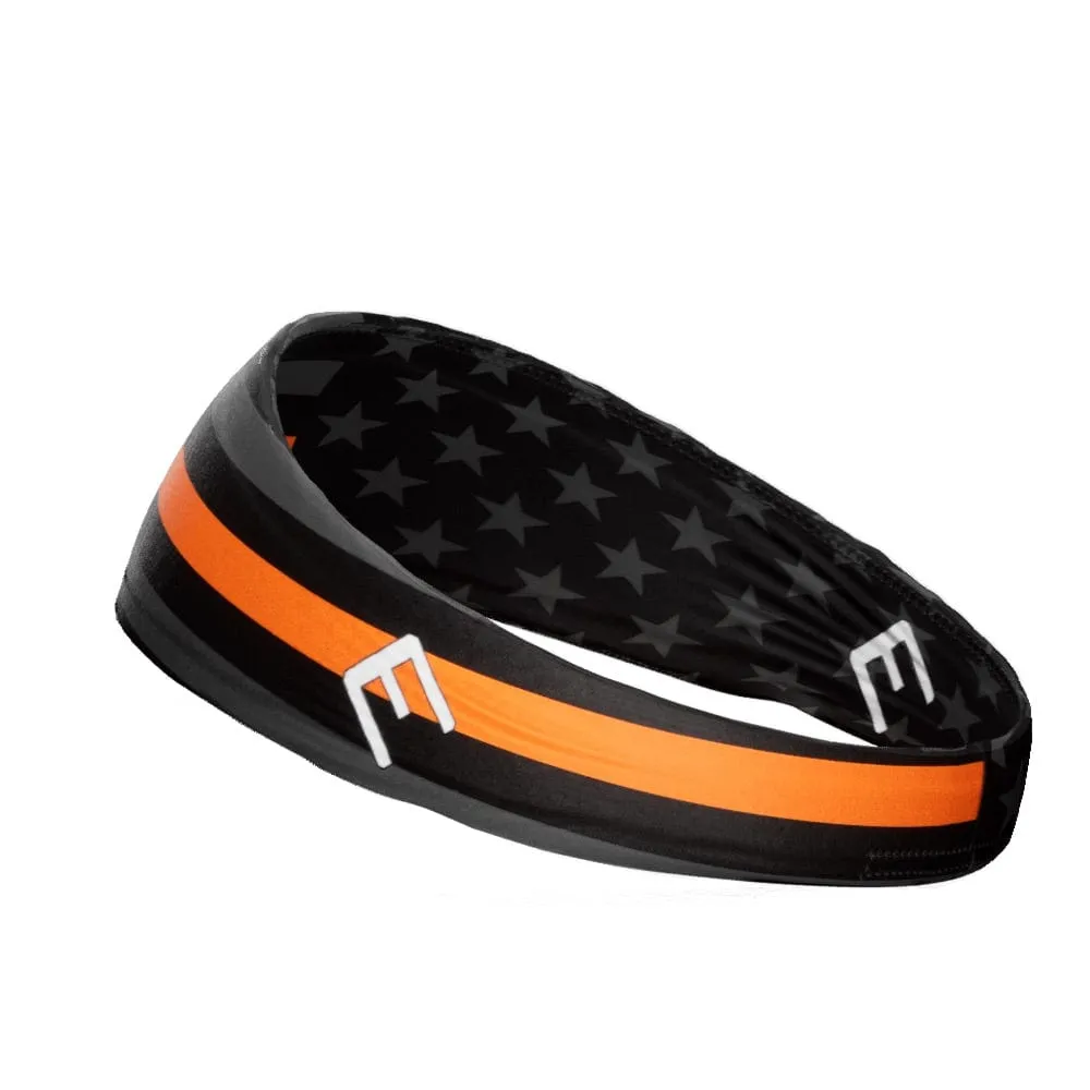 Thin Orange Line Headband | Elite Athletic Gear