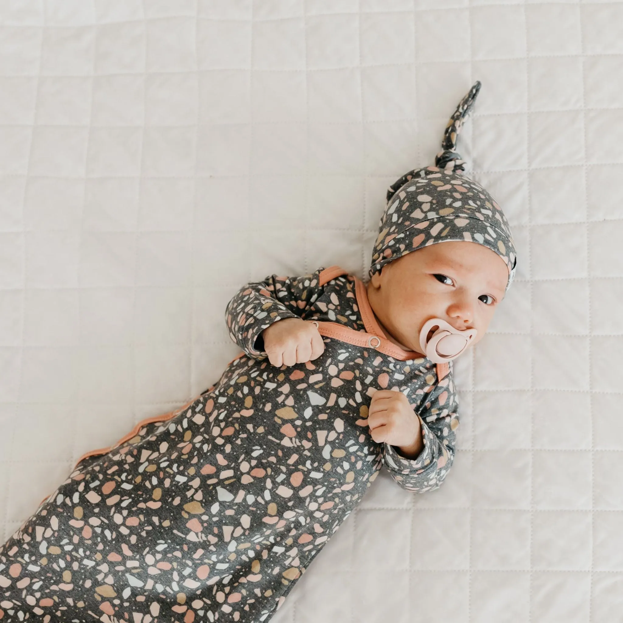 Top Knot Hat - Gemini