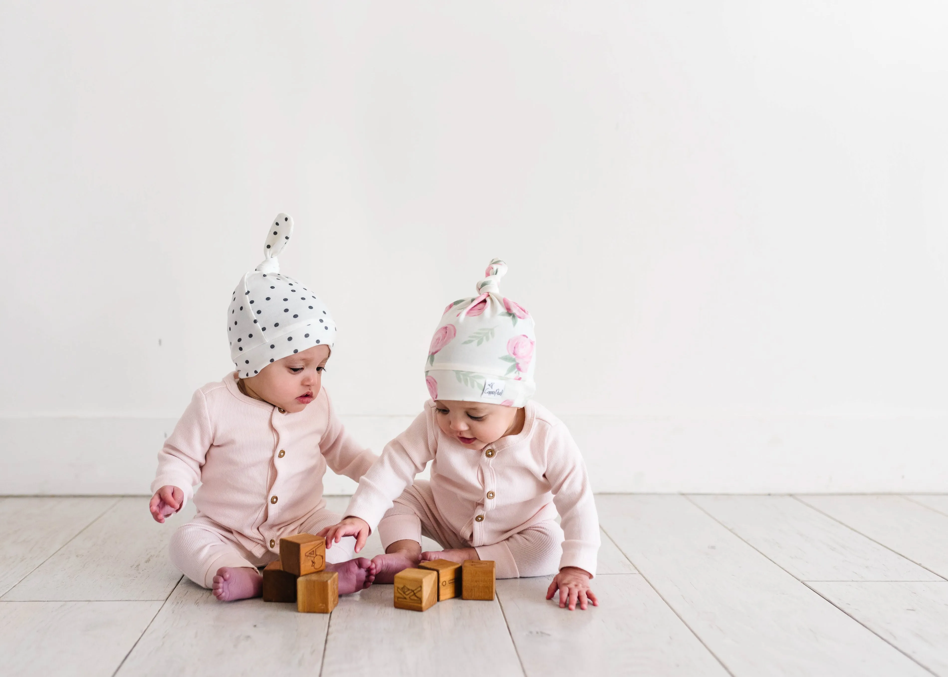Top Knot Hat - Willow