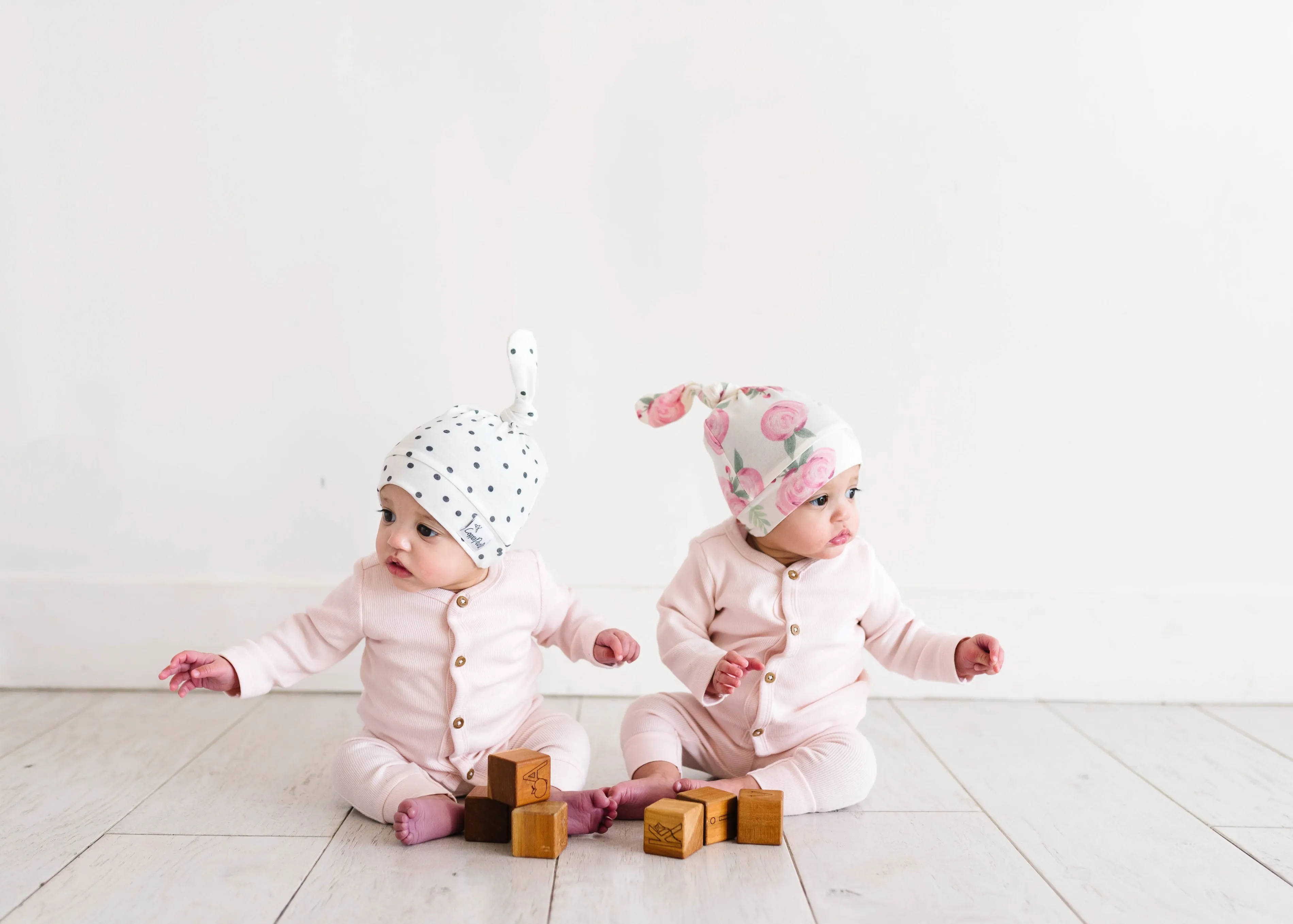 Top Knot Hat - Willow