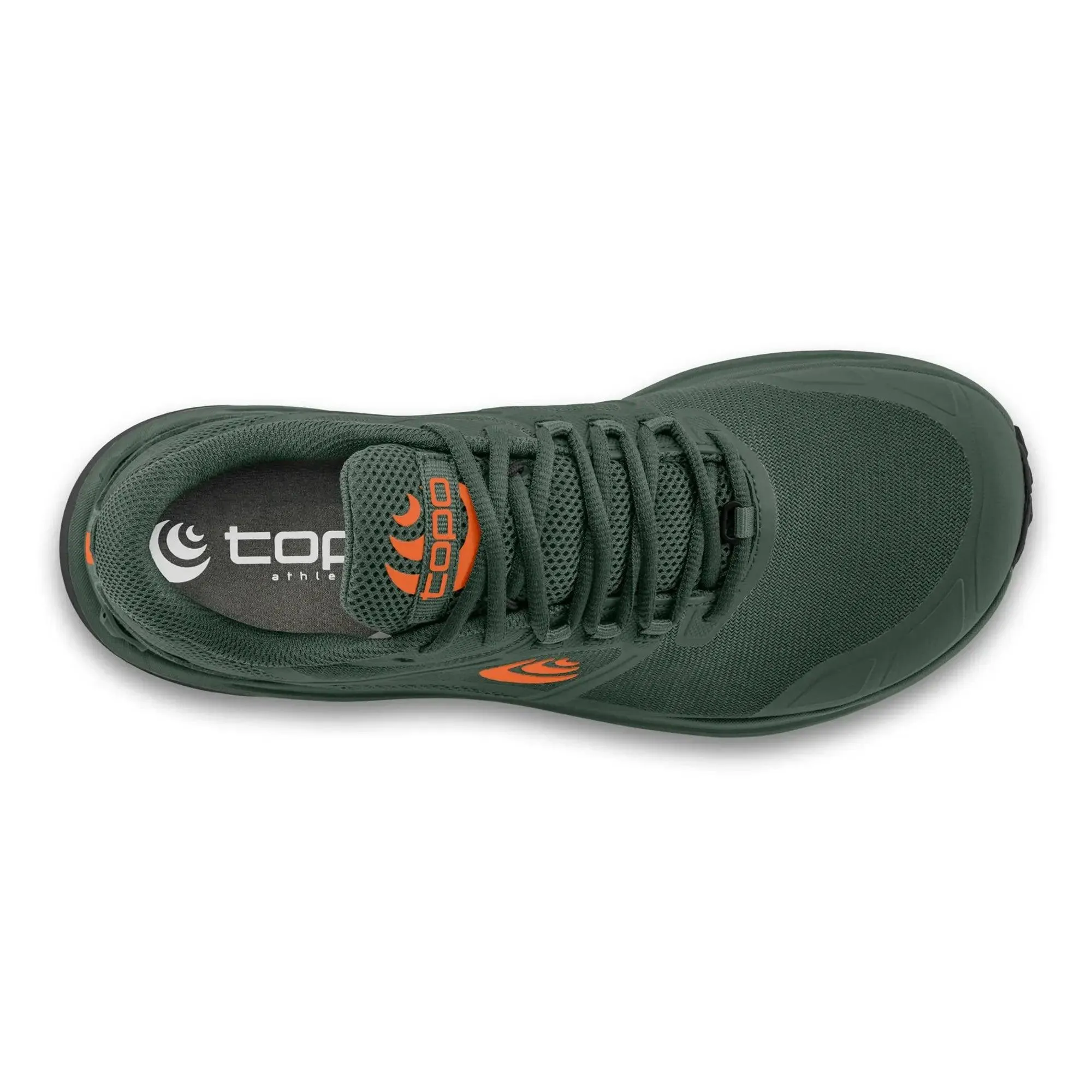 Topo Athletic Men's Terraventure 4 Trail Shoe - Green/Orange