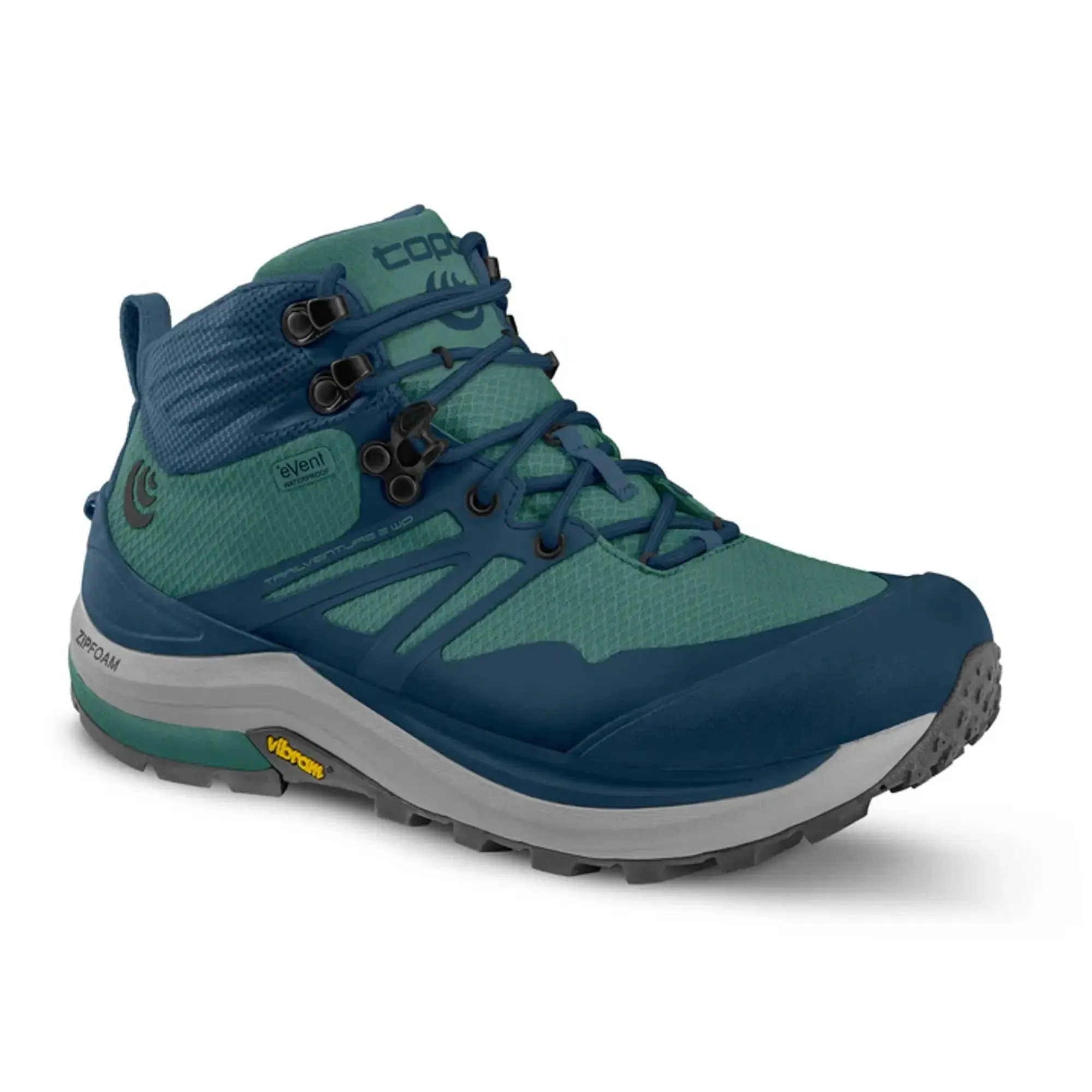 Topo Athletic Women's Trailventure 2 Waterproof Hiking Boot - Ocean/Blue