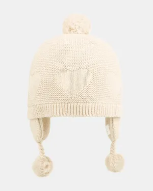 TOSHI ORGANIC EARMUFF HEART FEATHER