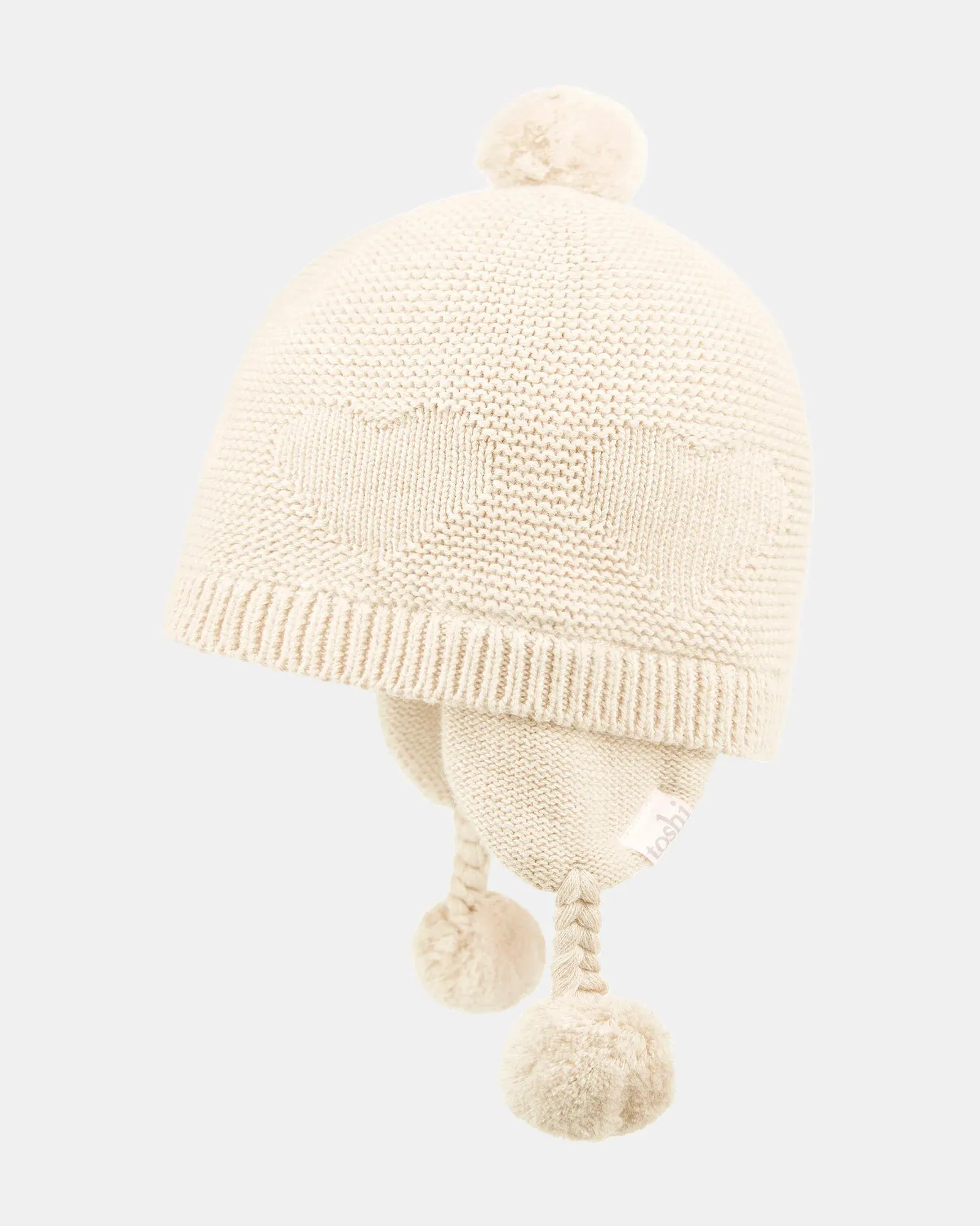 TOSHI ORGANIC EARMUFF HEART FEATHER