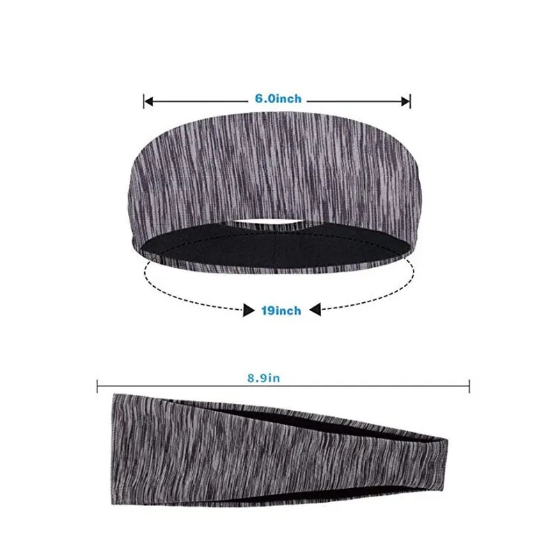 TriFit Elastic Sweatband Set