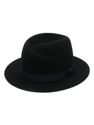 Trilby wool fedora hat