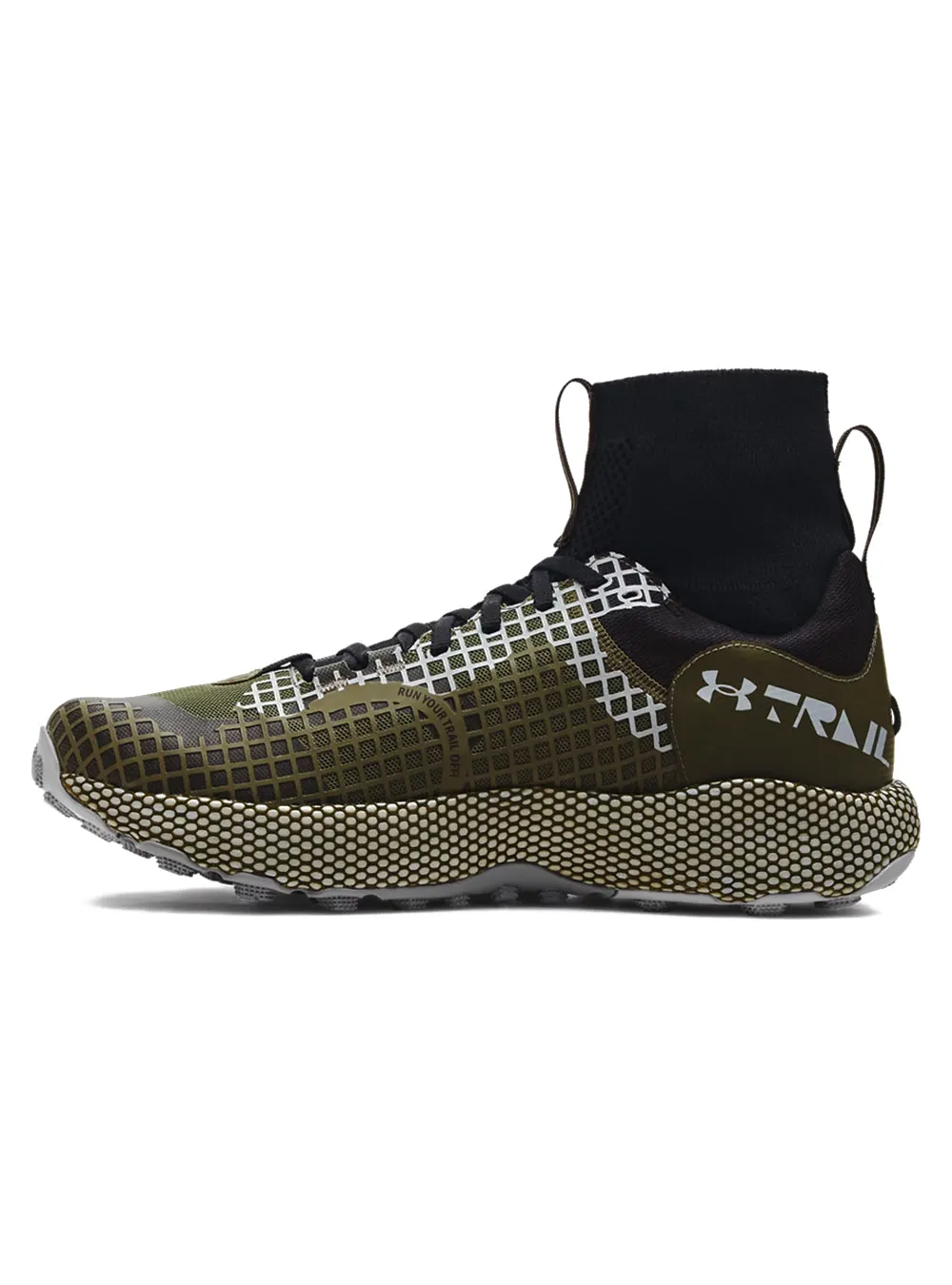 Under Armour Men's HOVR Ridge Trek Trail Running Shoes - Marine OD Green