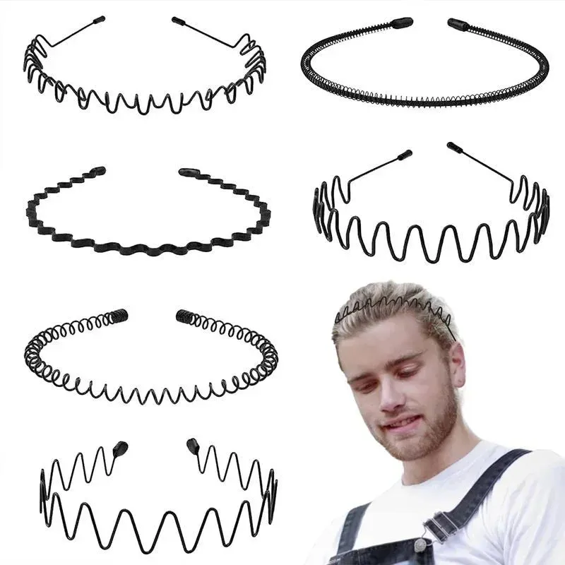 Unisex Metal Hair Bands