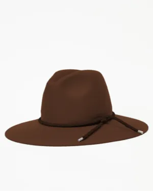 Valencia Fedora | Chestnut