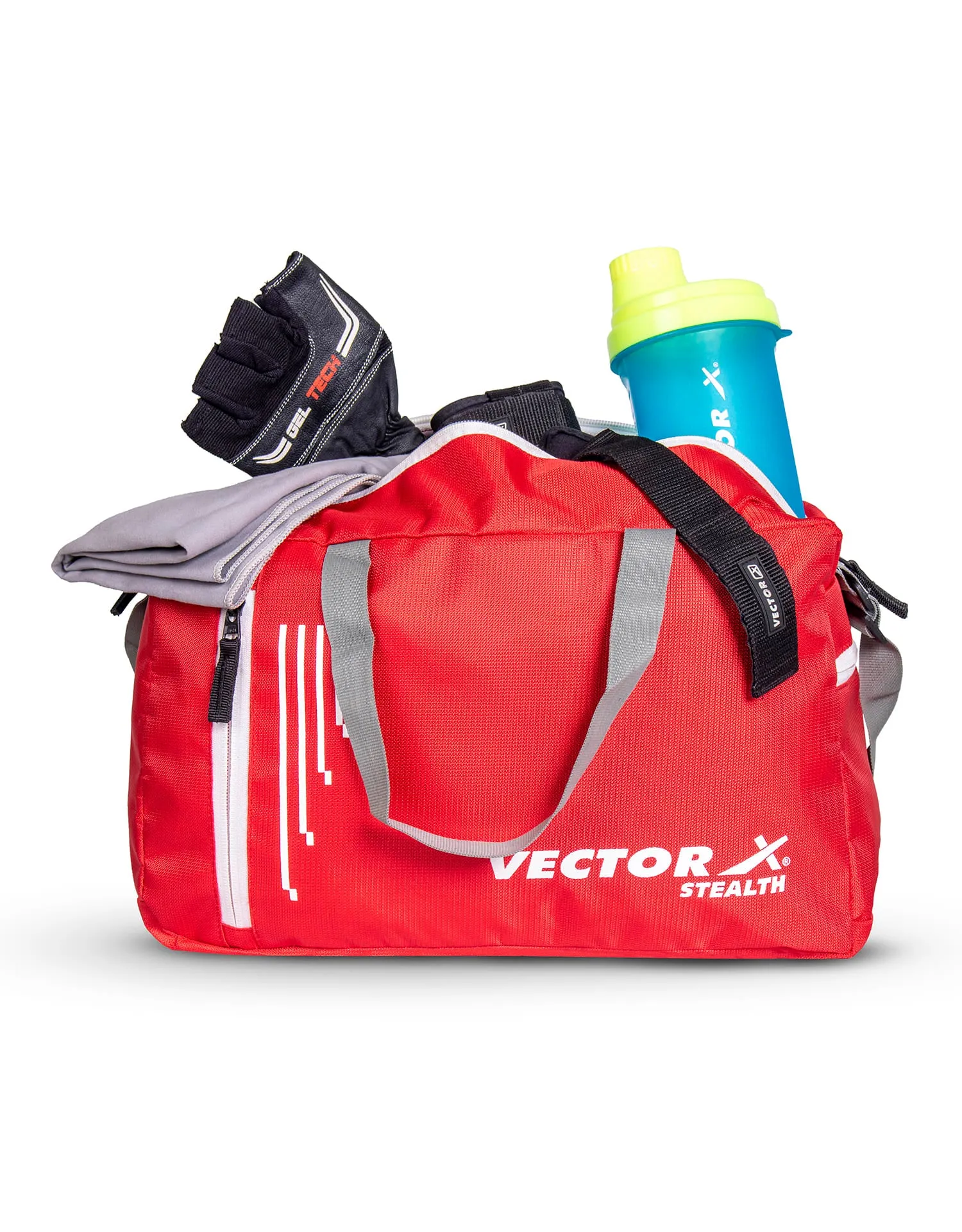VECTOR X Stealth KIt Bag II Shoulder bag II Luggage Bag (Red-White) 14 L