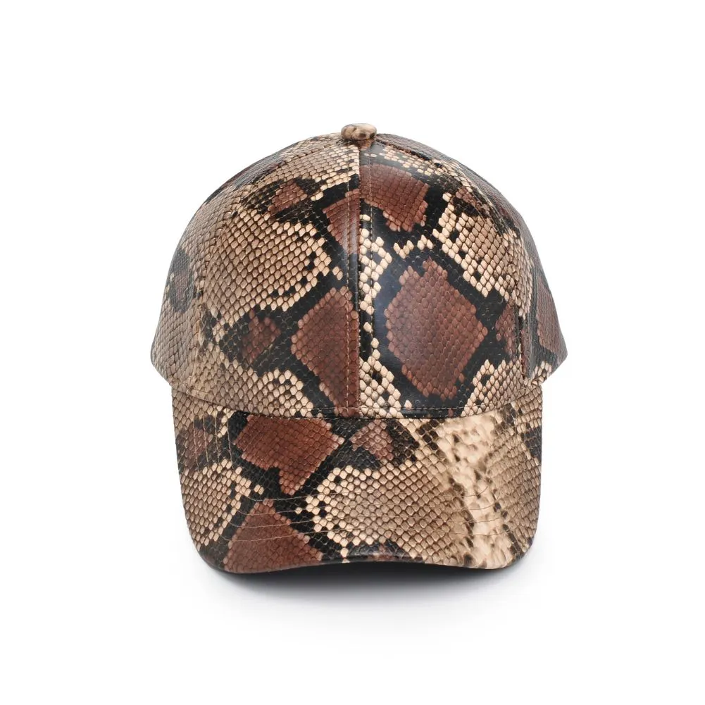 Vegan Leather Baseball Hat Baseball Cap