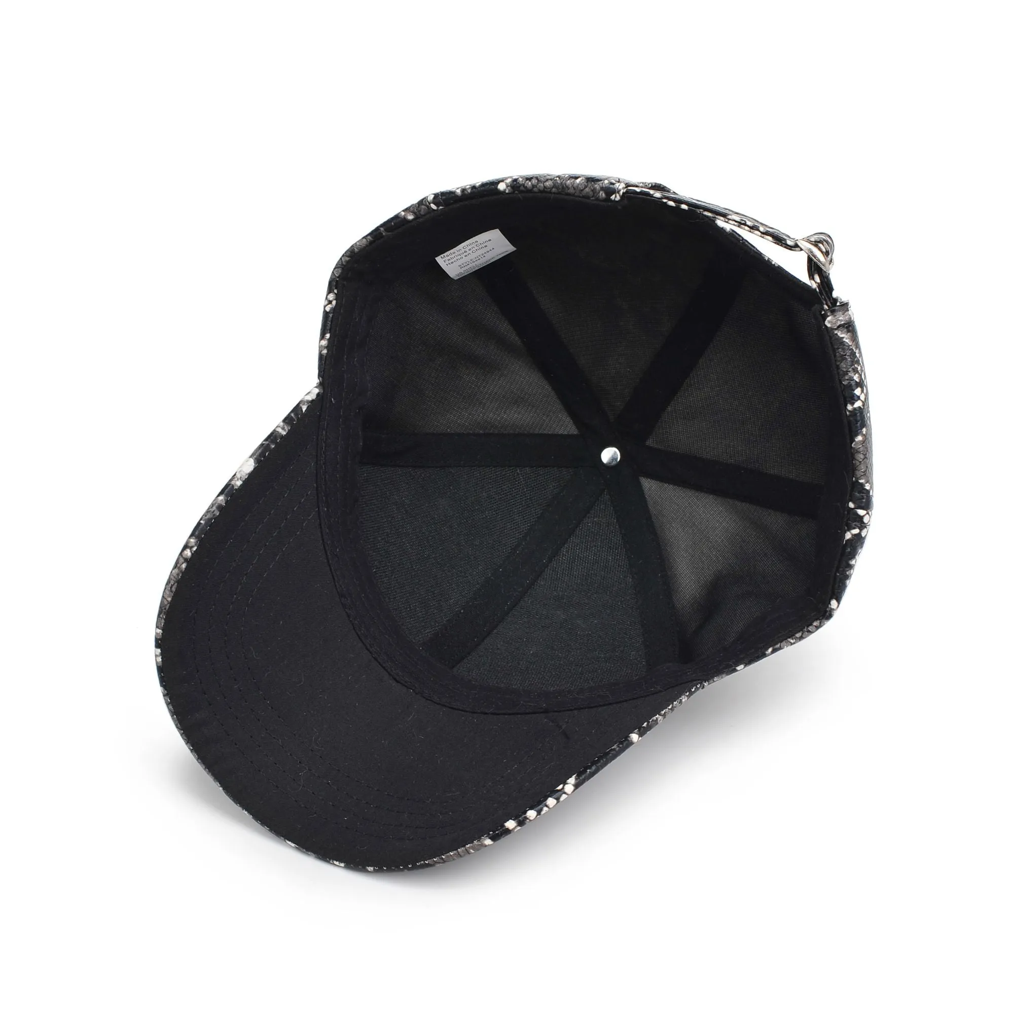Vegan Leather Baseball Hat Baseball Cap