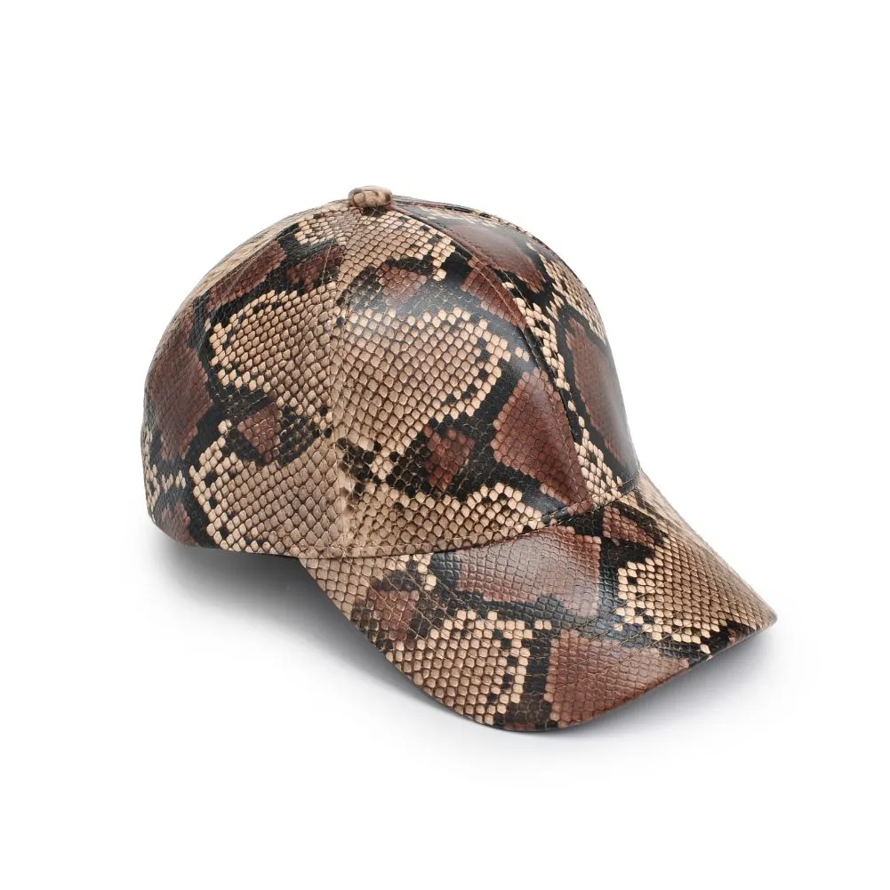 Vegan Leather Baseball Hat Baseball Cap