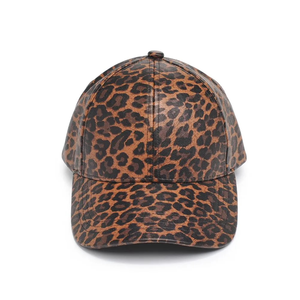 Vegan Leather Baseball Hat Baseball Cap