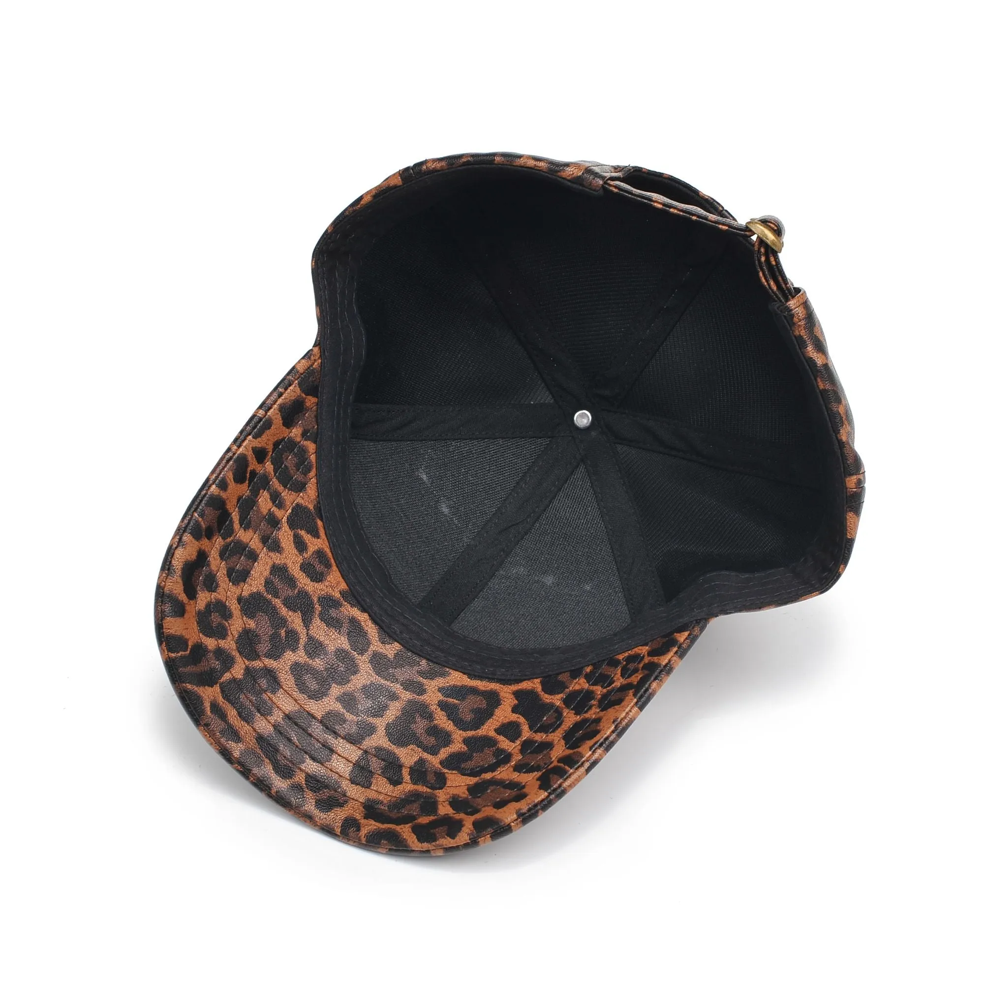 Vegan Leather Baseball Hat Baseball Cap
