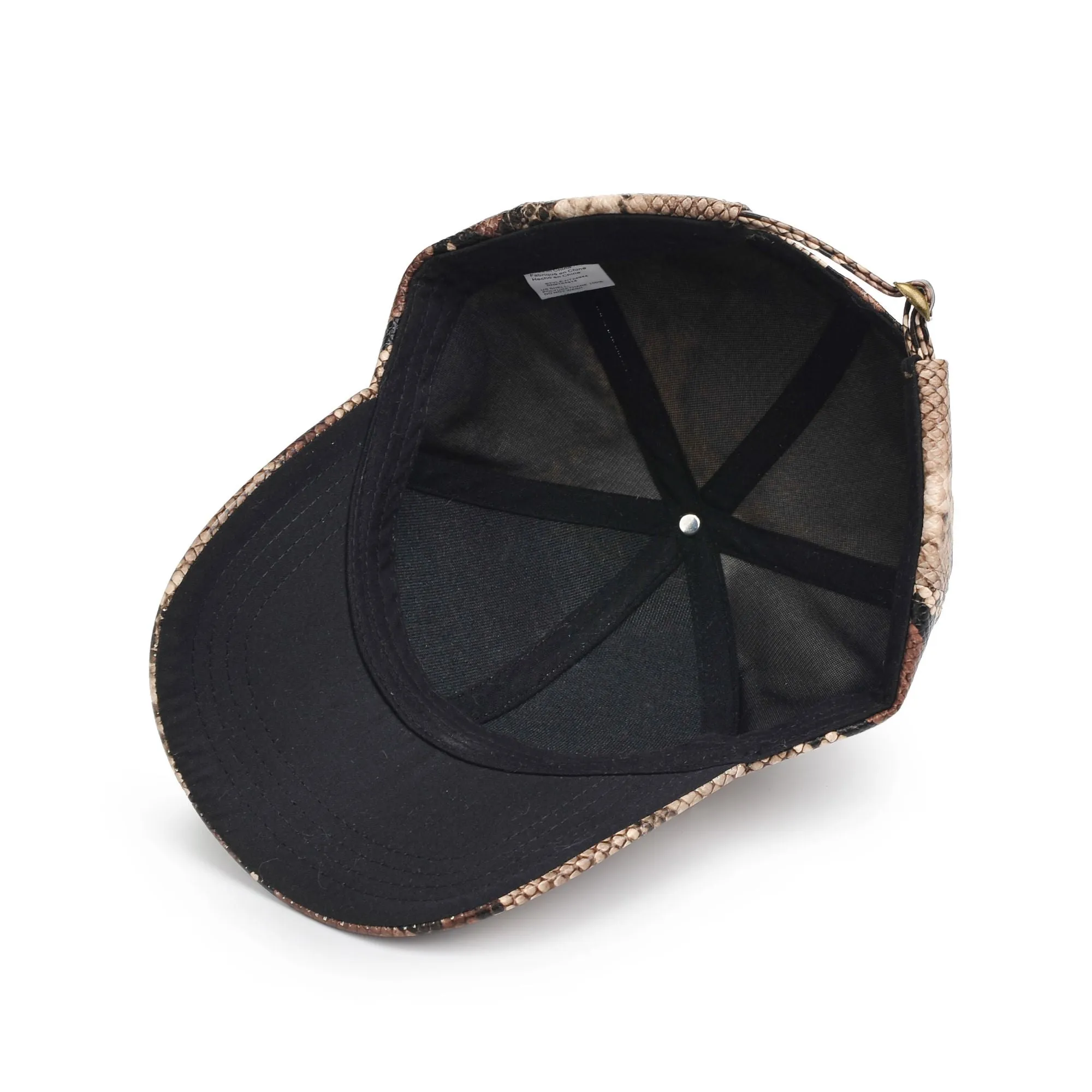 Vegan Leather Baseball Hat Baseball Cap