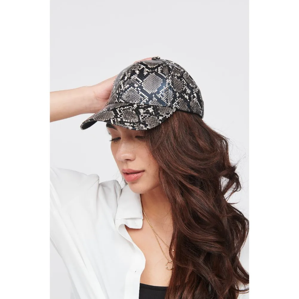 Vegan Leather Baseball Hat Baseball Cap