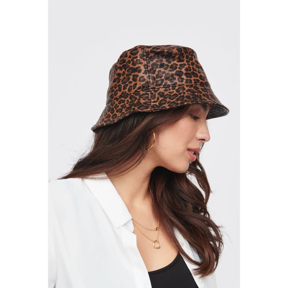 Vegan Leather Bucket Hat Bucket Hat