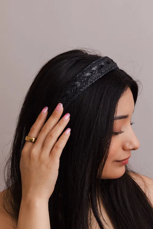 Vegan Leather Headbands.