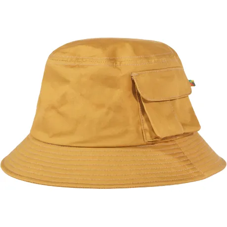 Ventile Bucket Hat w/ Pocket, Mustard
