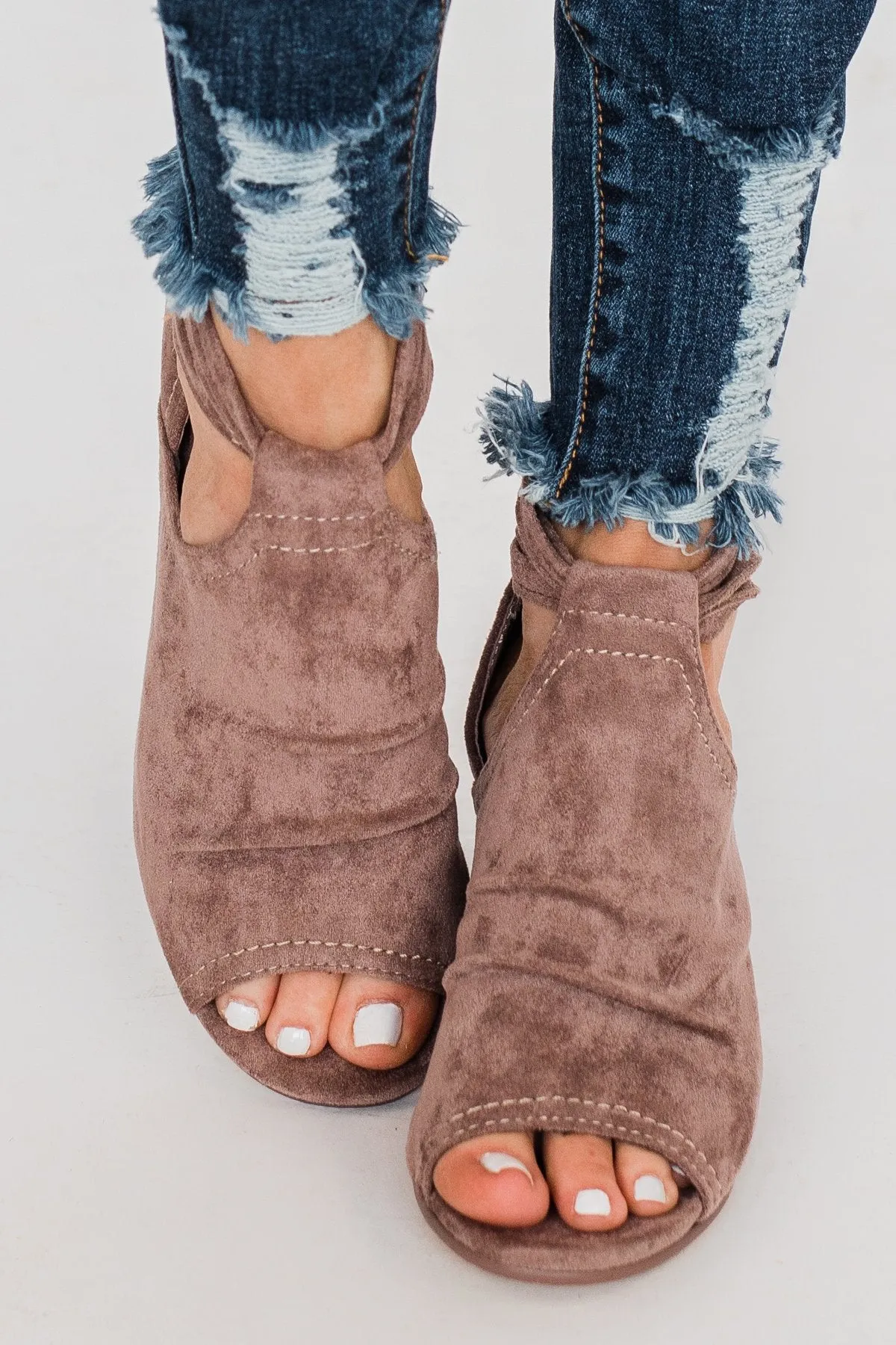 Very G Sylvanna Heels- Taupe